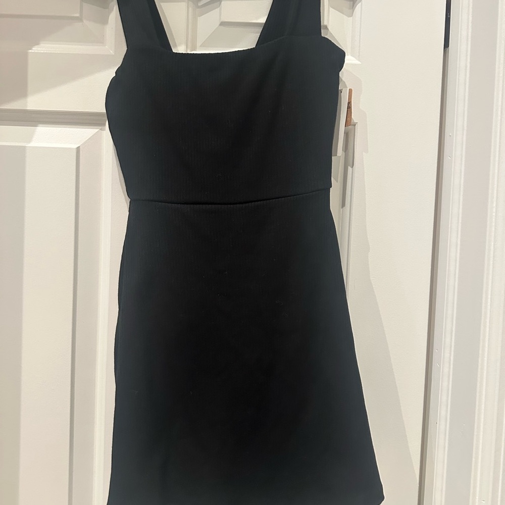 PINK Victoria's Secret Black Romper